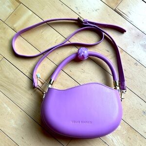 Melie Bianco Jennie vegan crossbody/handbag pink - new without tags